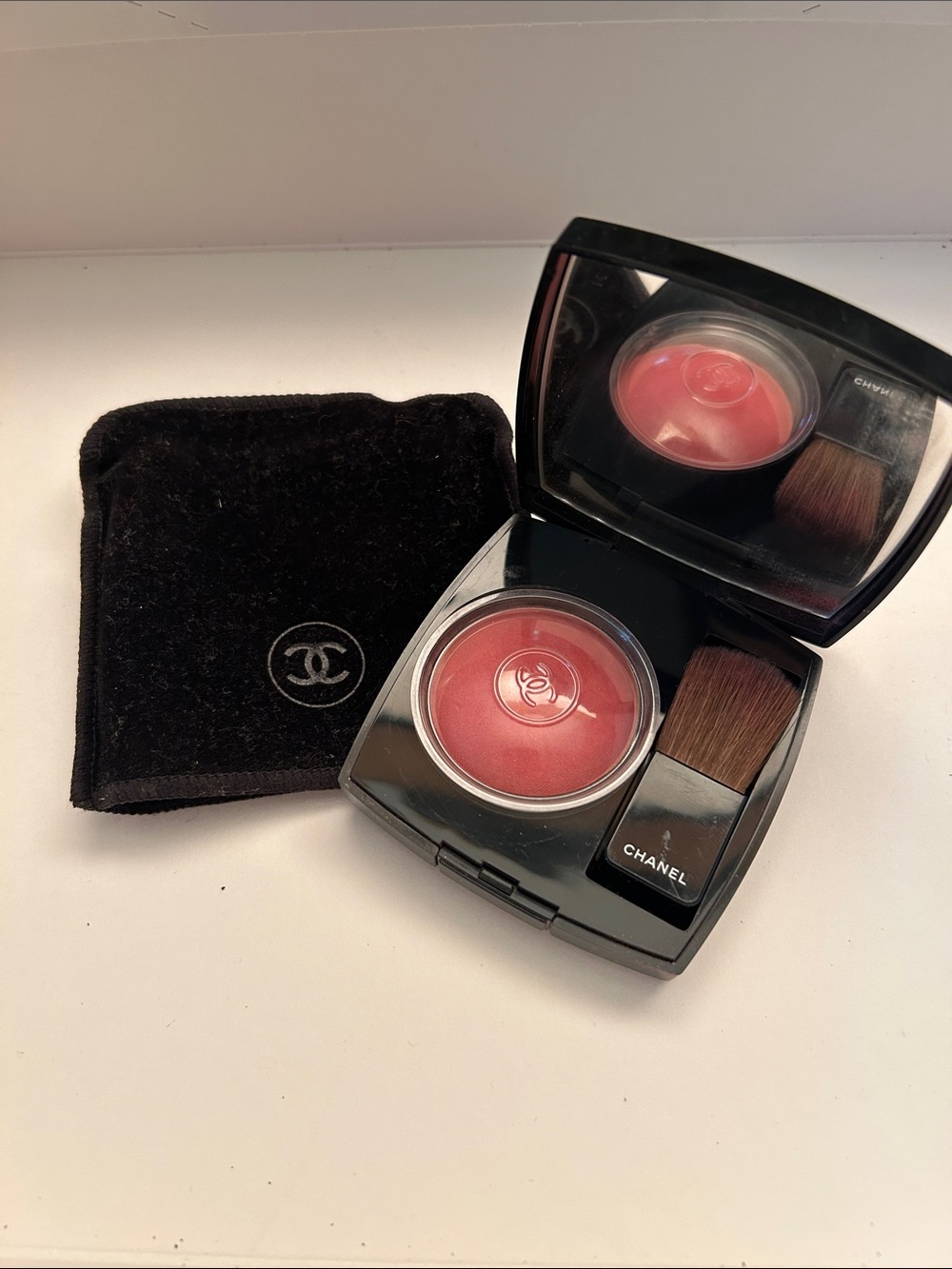 CHANEL Cream Blush - Coral Pink